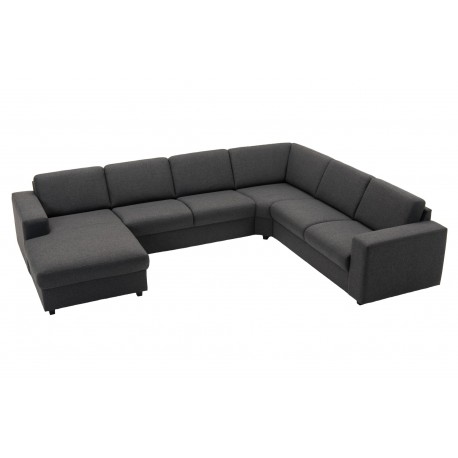 Bramming U sofa - Venstrevendt