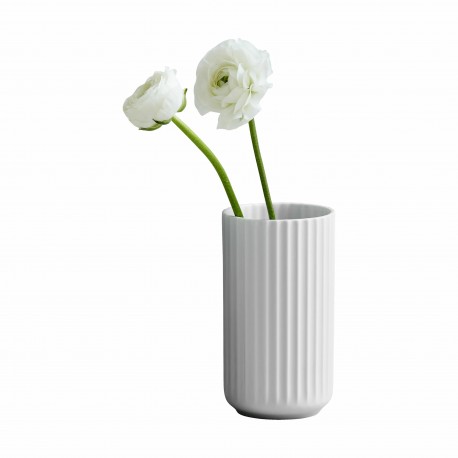 Lyngby vasen 15 cm hvid