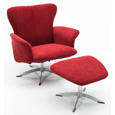 Torben armchair | Red fabric