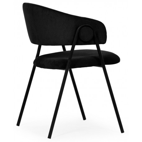 Louise dining chair | Black