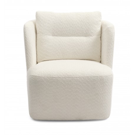 Laura Lounge Chair | Ivory Anthlogy