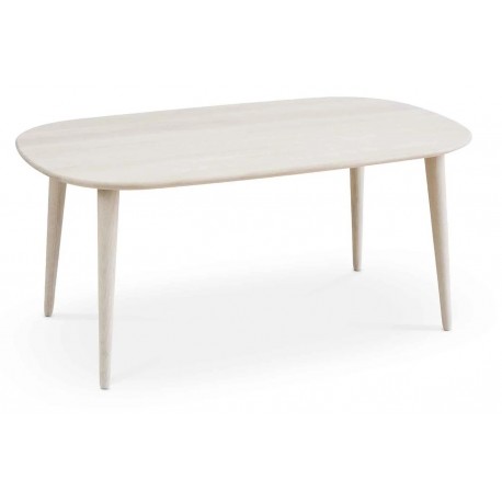 Thomsen Furniture| Coffee table White oiled / 60 x 100 cm