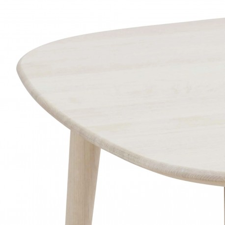 Thomsen Furniture| Coffee table White oiled / 60 x 100 cm