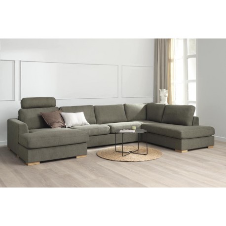 Modena U-sofa Venstrevendt - Flere farver