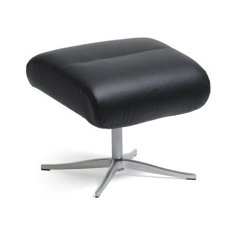 Lasse armchair - Black leather