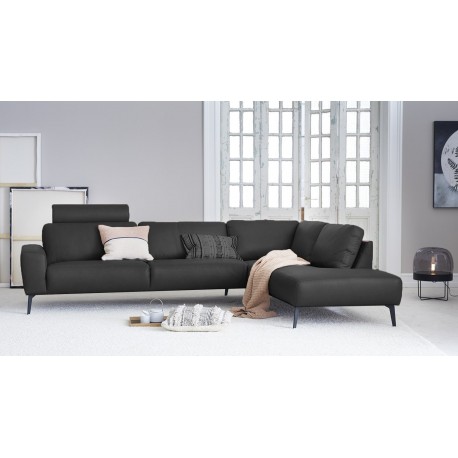 Copenhagen corner sofa Black